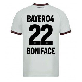 Bayer Leverkusen Victor Boniface #22 Borta Kläder 2023-24 Kortärmad